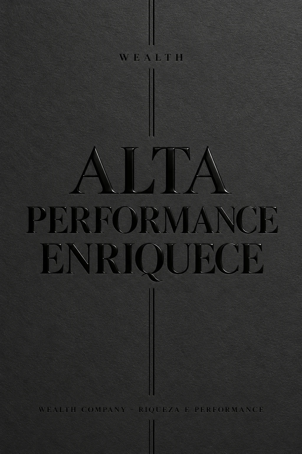 Capa do livro Alta Performance Enriquece